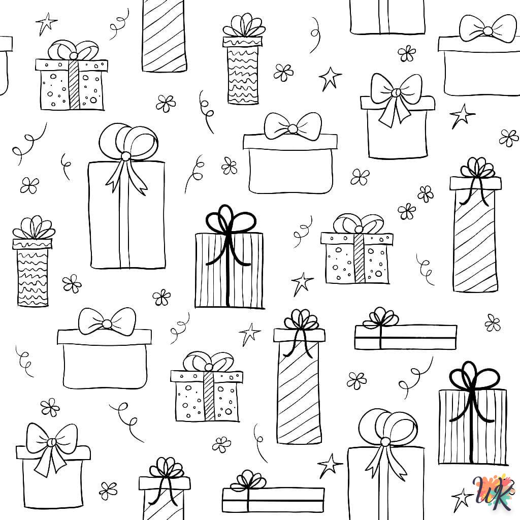 Regalo 32 Disegni da Colorare Regalo 30